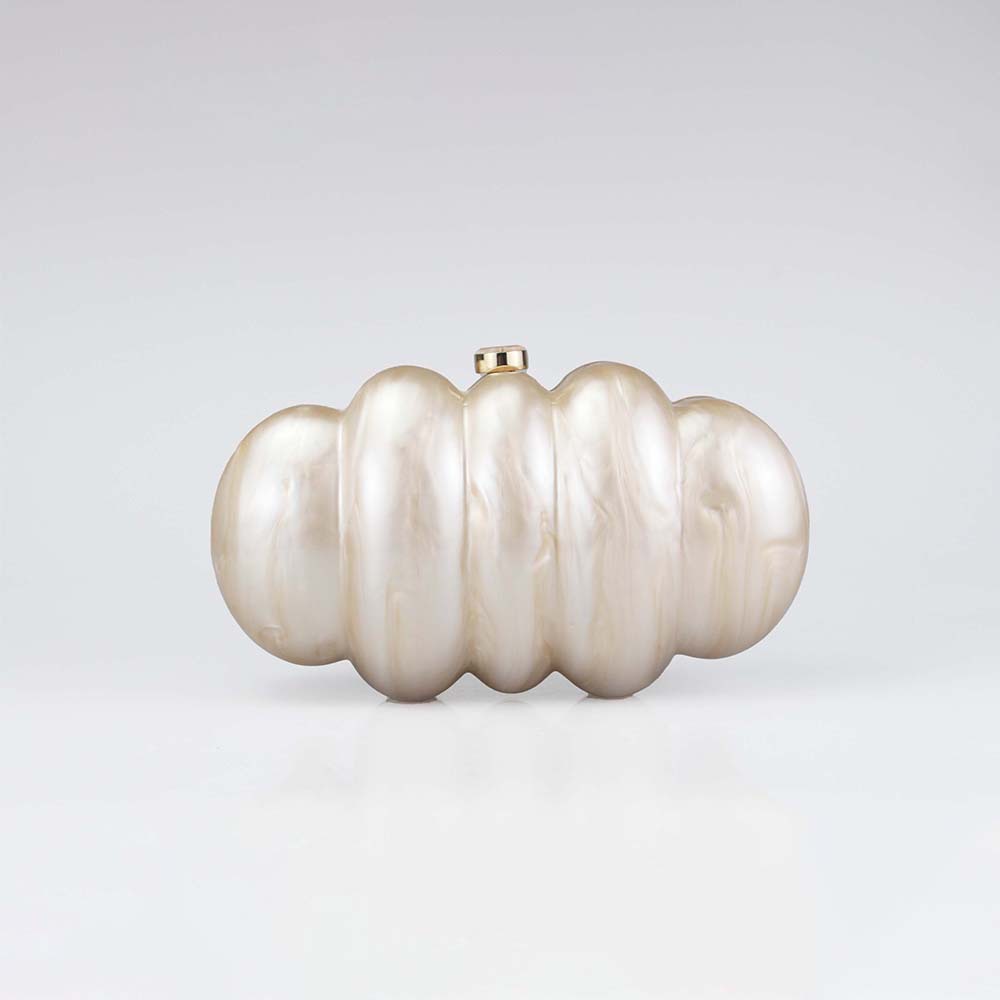 Women Designer Green Pink Circular Boston Acrylic Box Day Clutch Purse Handbags Marble Small Beach Summer Party Evening Bag Chic