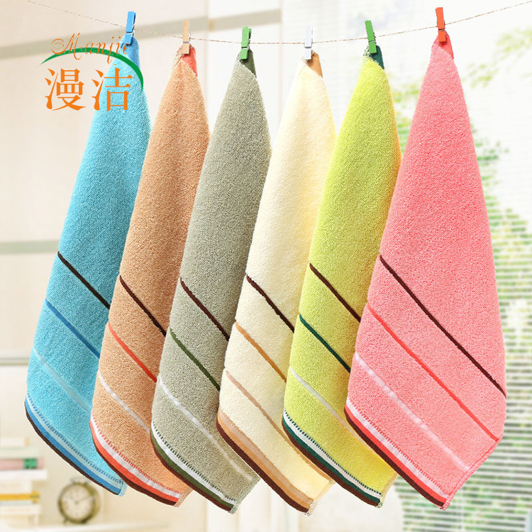 15pcs high quality Thickened cotton embroidered towel for home gym spa travel Fast drying cotton towel bathroom face towel face towels