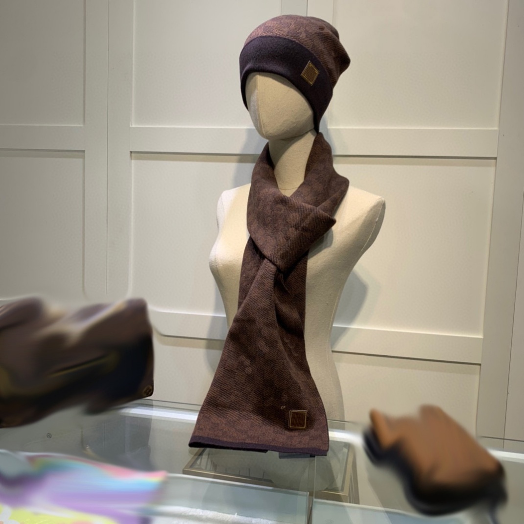 Fashion wool trend hat scarf set sacoche hats men and women fashions designer shawl cashmere scarfs suitable for winter dragonflies scarves c7