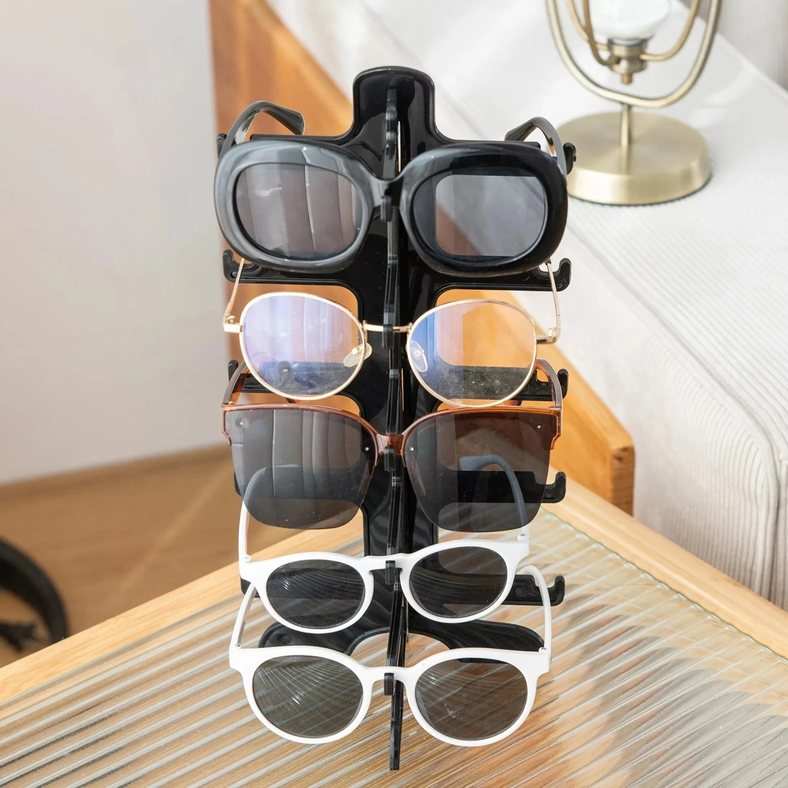 Plastic Sunglasses And Nearsighted Glasses Display Frame Eyeglass Rack Jewelry Organizer Stand WJ1014 250716
