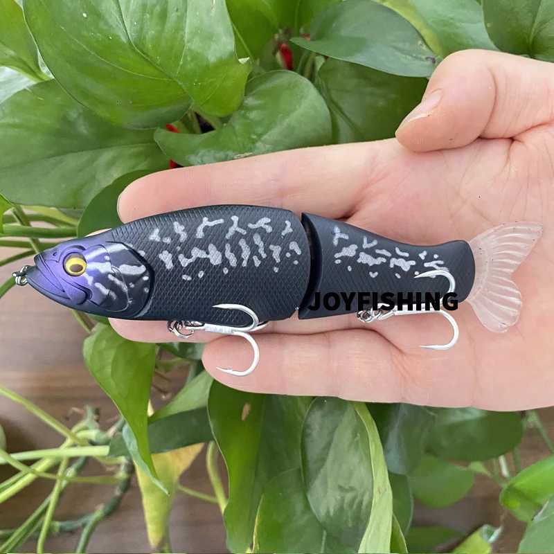 Big Fishing Lure Glide Bait 135mm 30g Multi Jointed Swimbait for Pike Salmon Walleye Bass Sea Fishing Hard Bait Wobblers Z250717