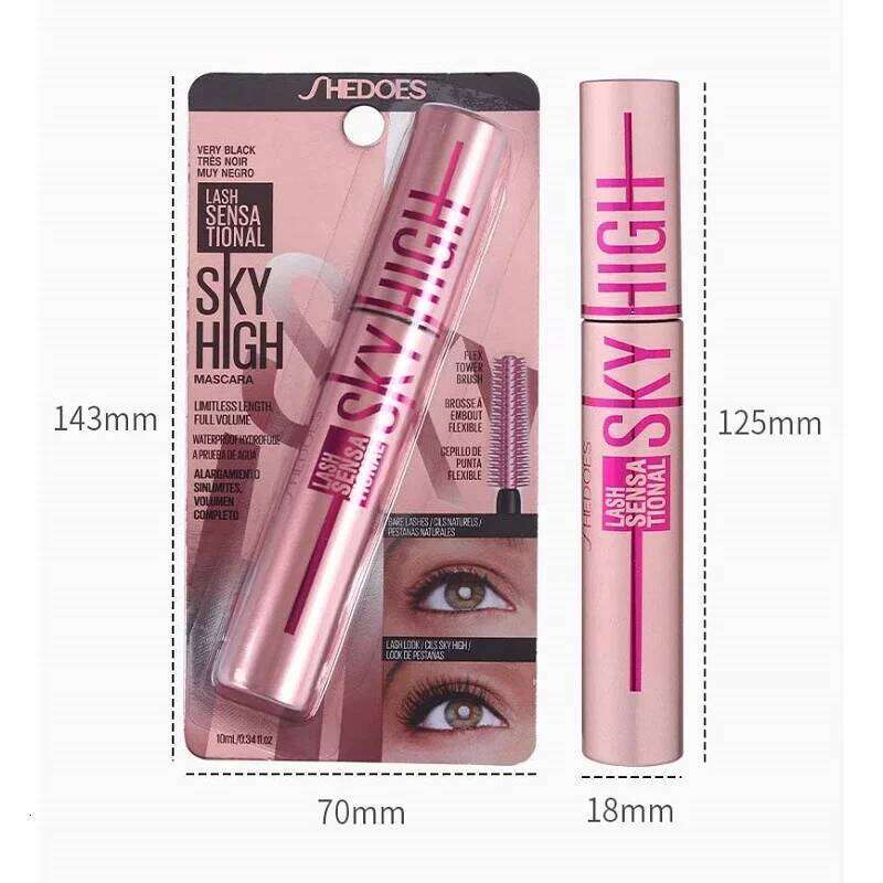 4D Lengthening Waterproof Thick Curling Lasting Extension Black Mascara Natural Eyelash Enhance Cosmetics Makeup X250717