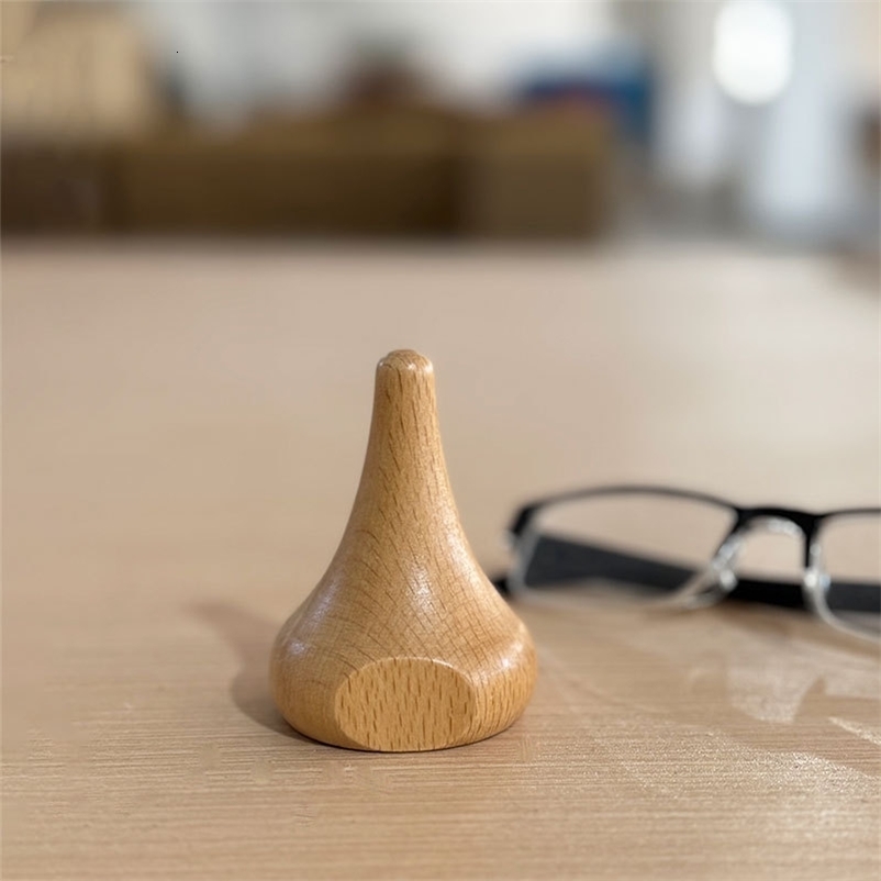 Minimalist Wood Eyeglass Holder Desktop Display Rack Office Home Decor Creative Storage Solution - Perfect Gift 250716