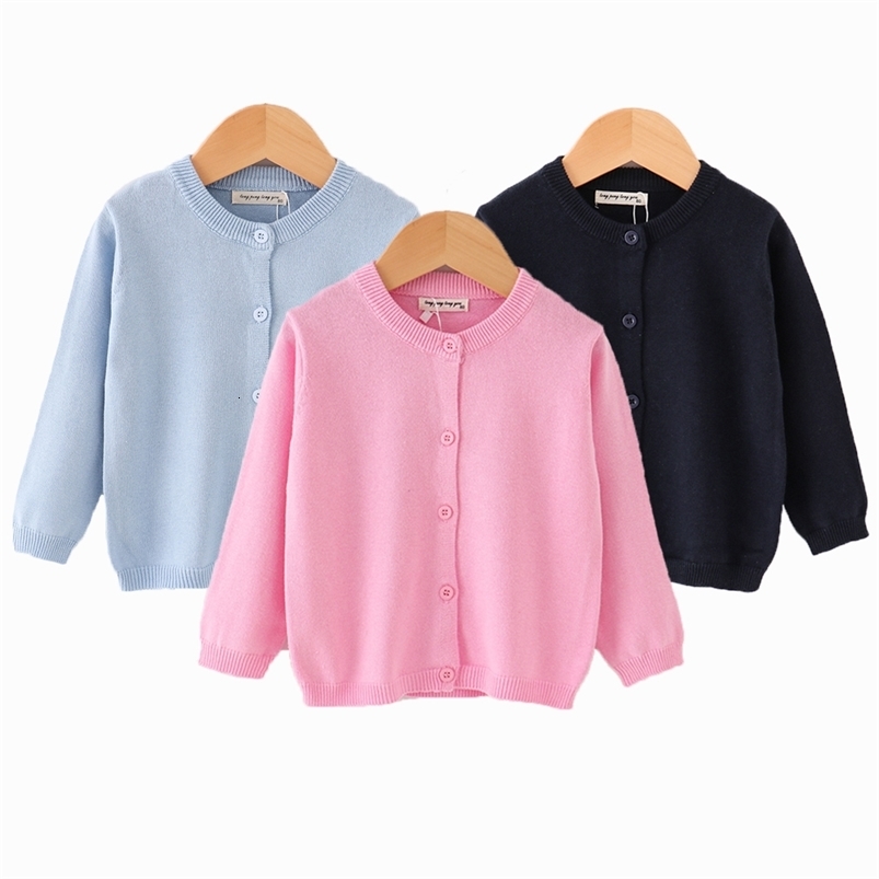 Autumn Girls Clothes Baby Casual Cardigan Solid Open Stitch Boys Soft Coats Children Sweaters Toddler Knit Jackets Full Sleeve 250716