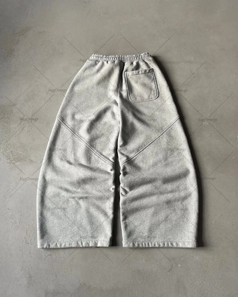 2025 Street Hip-hop Goth Harajuku Fashion Versatile Straight Wide-leg Pants Men American Retro Y2K Casual Loose Trousers Women 250715