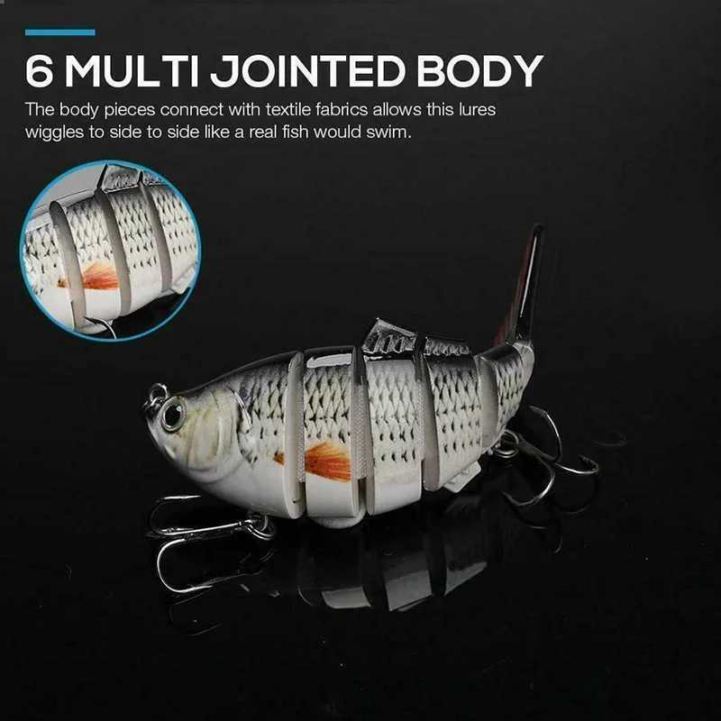 5pcs Bionic Lures random color Realistic fish shape Fishing Bait Float Lure Bionic Bait Accessories for All Kinds of Fish Z250717