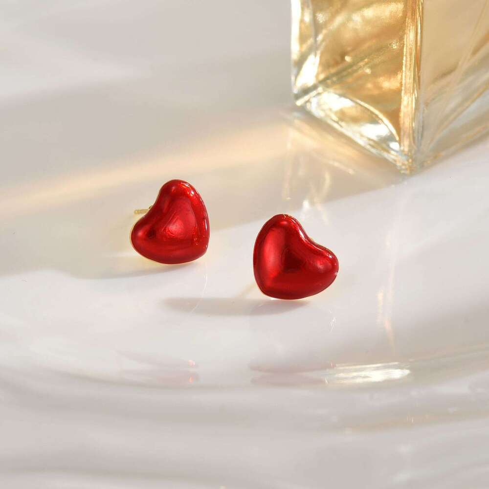 Circle Copper Gold Plated Niche High Fashion Simple Style Elegant Earrings Pendants Ear Jewelry C0b