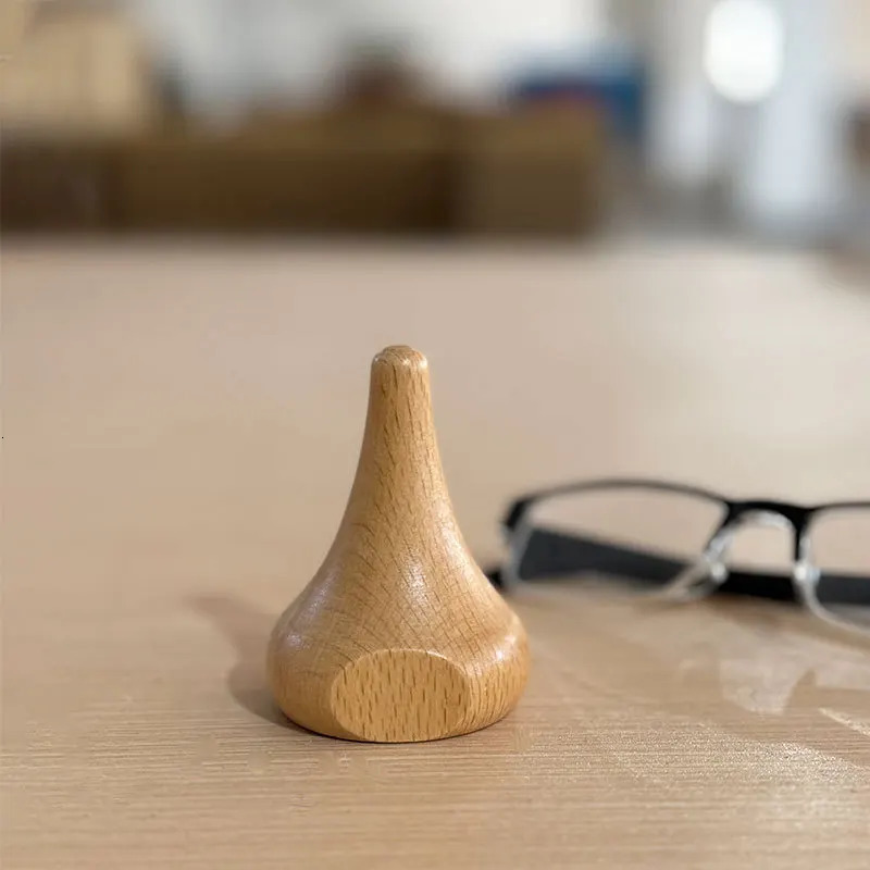 Minimalist Wood Eyeglass Holder - Modern Desktop Display Rack Office Home Decor Creative Storage Solution - Perfect Gift 250716