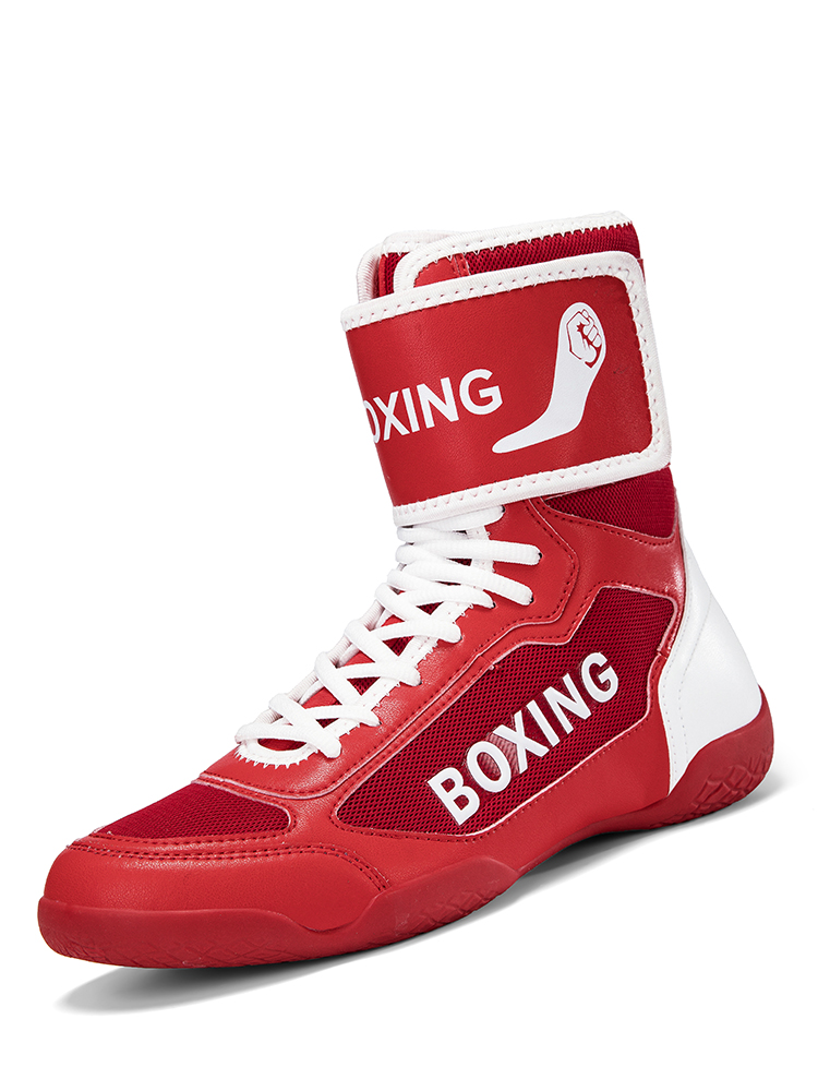 Boxing Sneakers Mens trainers training fitness competition wear resistant non slip shock absorption