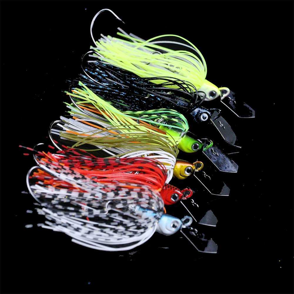 Mycena 7G/13G/16G/19G Chatter bait spinner bait weedless fishing lure Buzzbait wobbler chatterbait for bass pike walleye fish Z250717