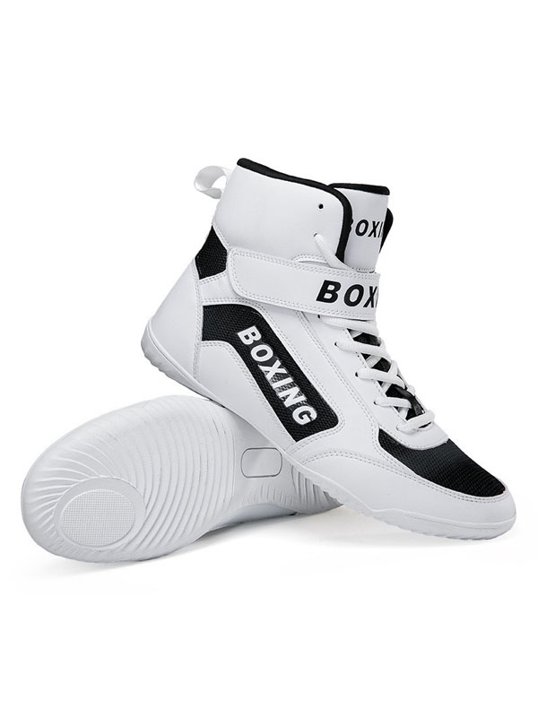 Boxing shoes Sanda shoes training shoes high top boxing shoes squat shock absorption breathable non slip