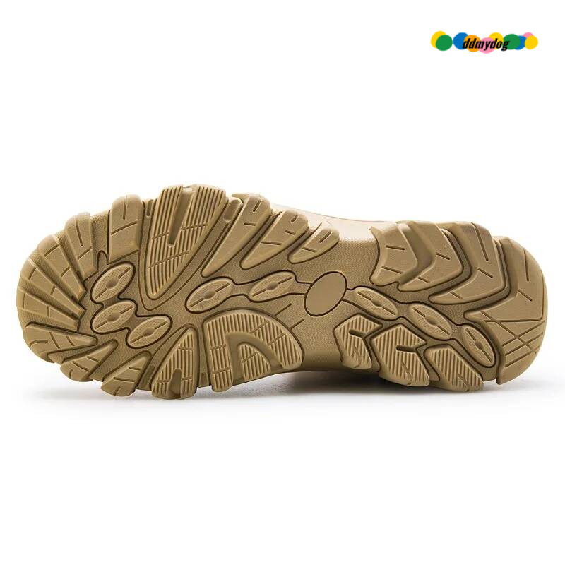Men's Shoes, Outdoor Beach Shoes Rubber Soled Midsole Green Military Hiking Ankle Boots Design ddmydog
