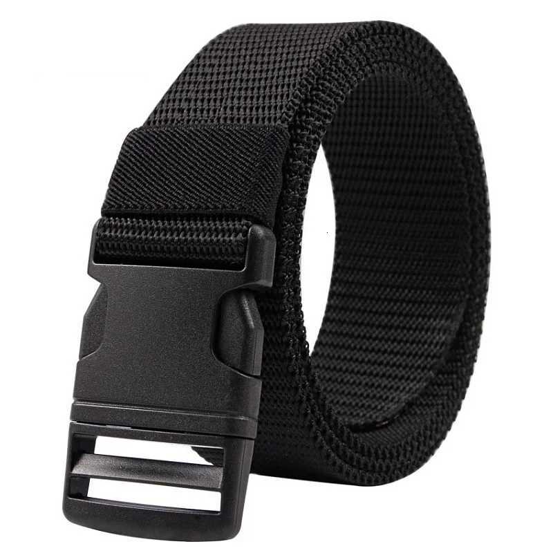 Tactical Nylon Belt For Man High Quality Trouser Men Belts Brown Outdoor Multi Functional Canvas Plastic Buckle Waistband DT043 W250717