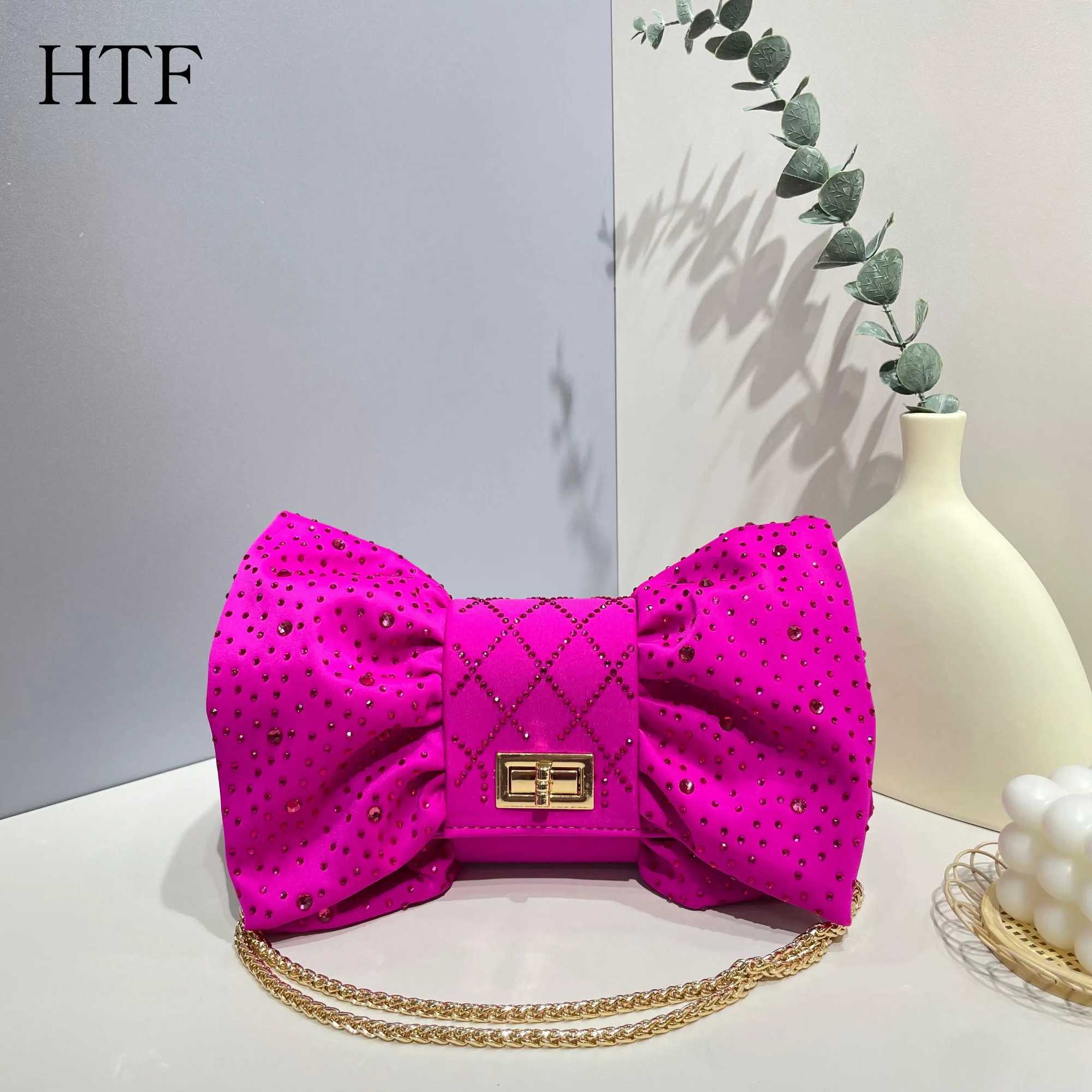 Butterfly Evening Bags Metal Prom Clutch Diamonds Clutch With Chain Shoulder Handbags Wedding Female Purse
