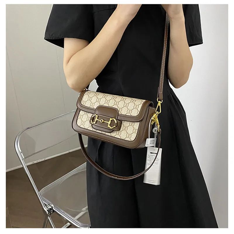 Designer bag Shoulder Bag Luxury Bag Crossbody Purse Designer 2025 for womens high-end and fashionable saddle bag with temperament, single shoulder cr