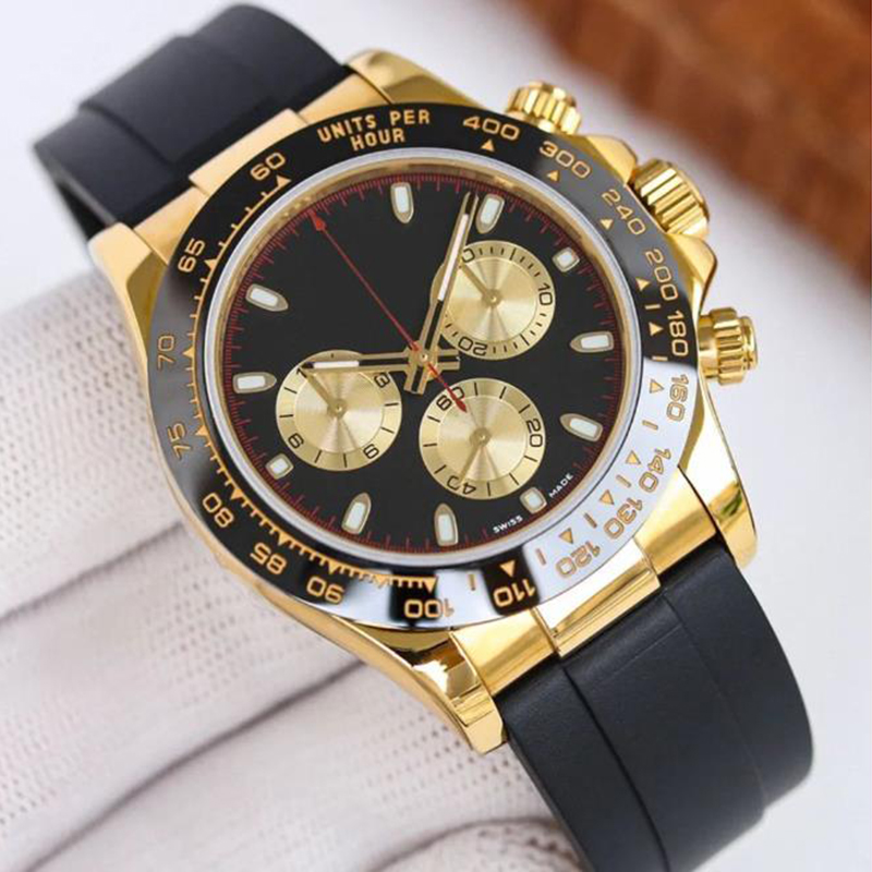 Men Business Designer Watch Waterproof Night Light Hand Designer Watch Luxury Fashion Diamond Set AAA Watch 41mm Stainless Steel Watch Silicone Strap Casual Sports