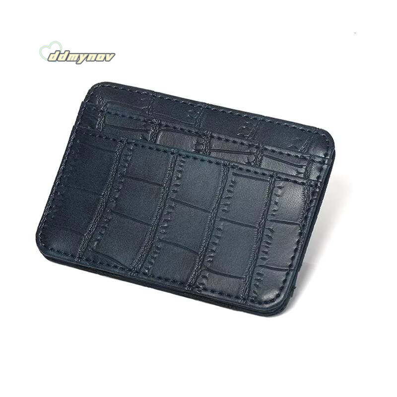 New Arrival High Quality Leather Magic Wallets Fashion Small Men Money Clips Card Purse Thin Cash Holder 3 Colors ddmynov