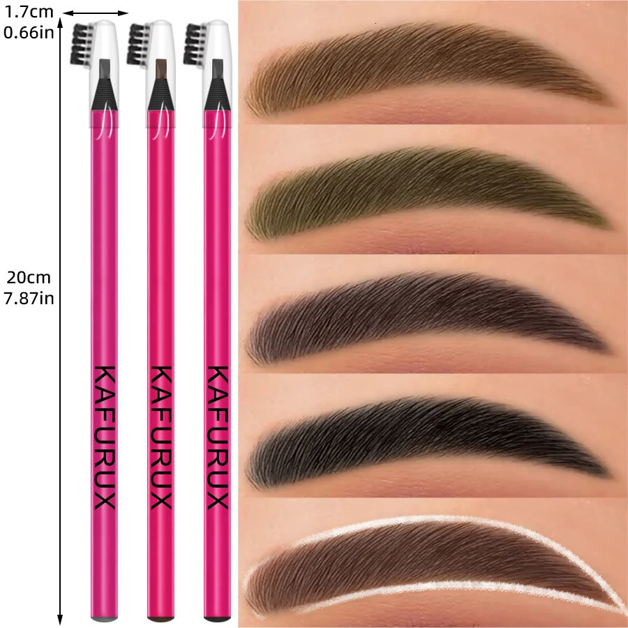 1PC Tear Off Pull Line Eyebrow Pencil Long-lasting Eyebrow Pencil Natural Color RenderingSweat Proof And Smudge Proof Makeup 250712