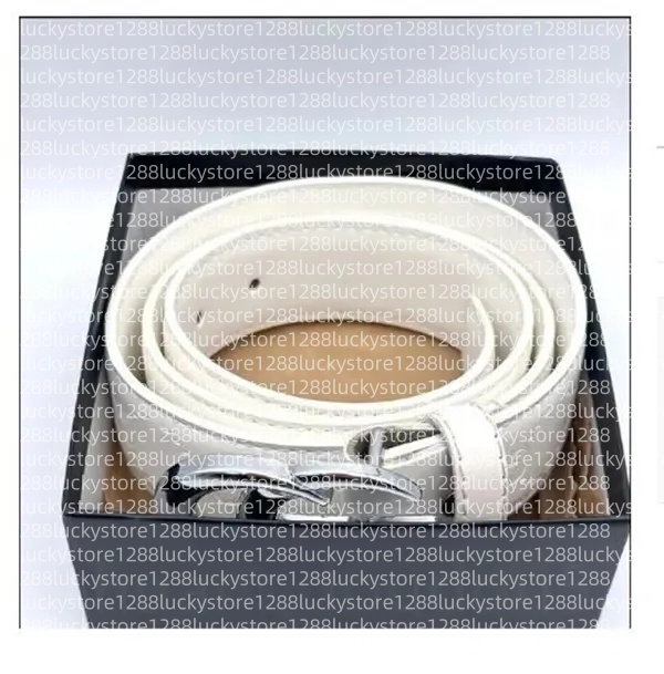 2025 Designer Belt for Men Luxury Women Belts Black Leather Business Womens Classic Big Gold Buckle Cowhide Width 3.4cm3.8cm With Gift