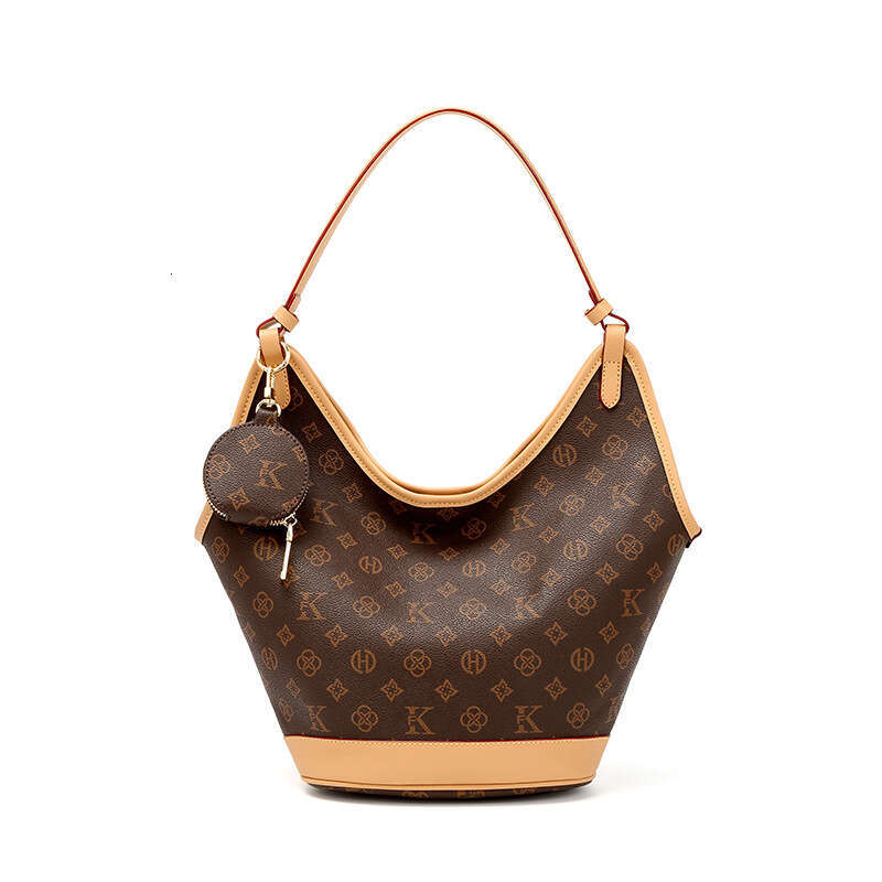 F Underarm Mother-Daughter High-Value Large Capacity Light Luxury Fashion Monogram Single Shoulder Tote Bag for Women