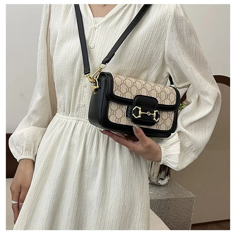 Designer bag Shoulder Bag Luxury Bag Crossbody Purse Designer 2025 for womens high-end and fashionable saddle bag with temperament, single shoulder cr