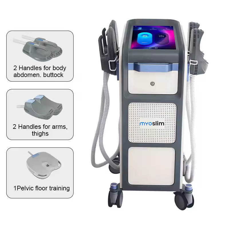 MYOslim EMS Body Slimming Machine 200HZ 6500W Increase Muscle Mass Reduce Fat RF Sculpting Body Salon