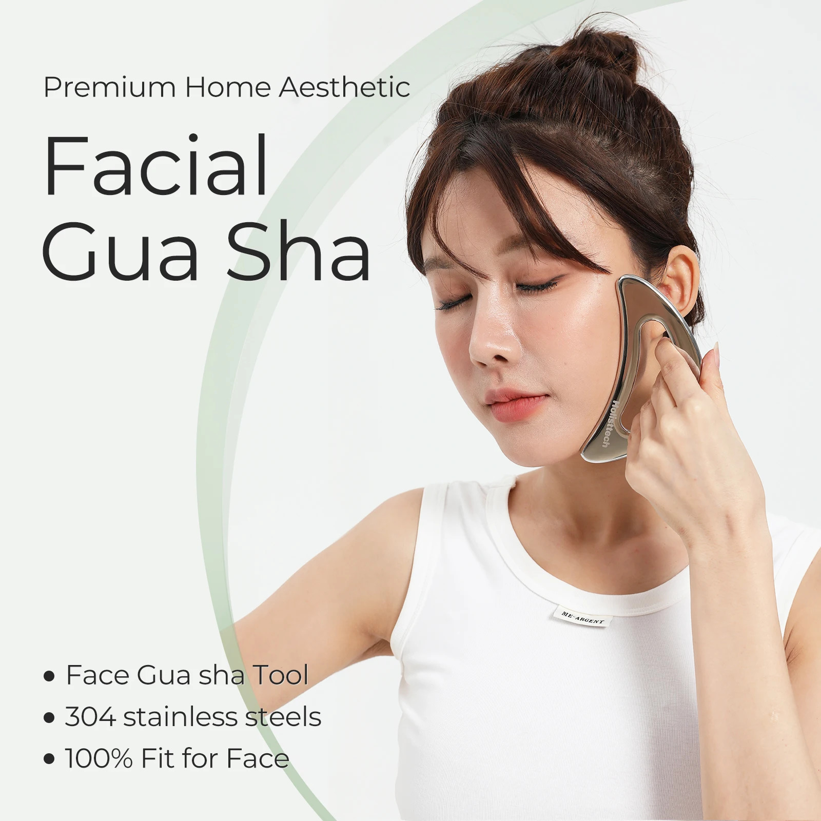 Muscle Gua Sha Tools for IASTM - Stainless Steel Tool for Myofascial and Deep Massage 250716