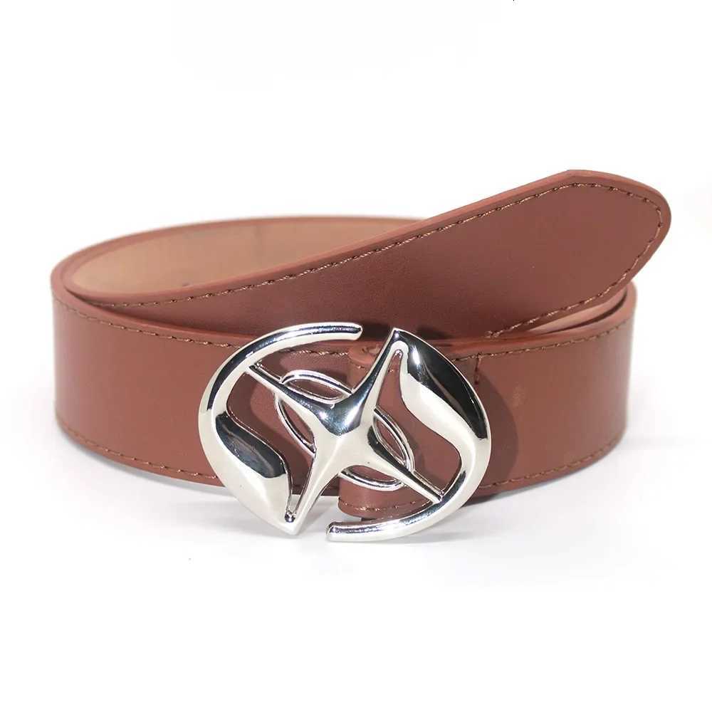 Punk Belt Gothic Cross Brand Men Women Y2K Metal Buckle Belts Design Vintage PU Leather Fashion Waistband Jeans Pants Decor Belt W250717