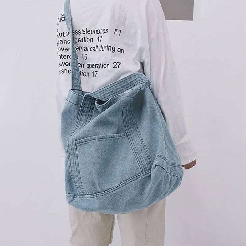 Hand For Woman Shoulder Bag Crossbody New Casual Jeans Bags Women Handbags Denim Sac A Main Bolsos