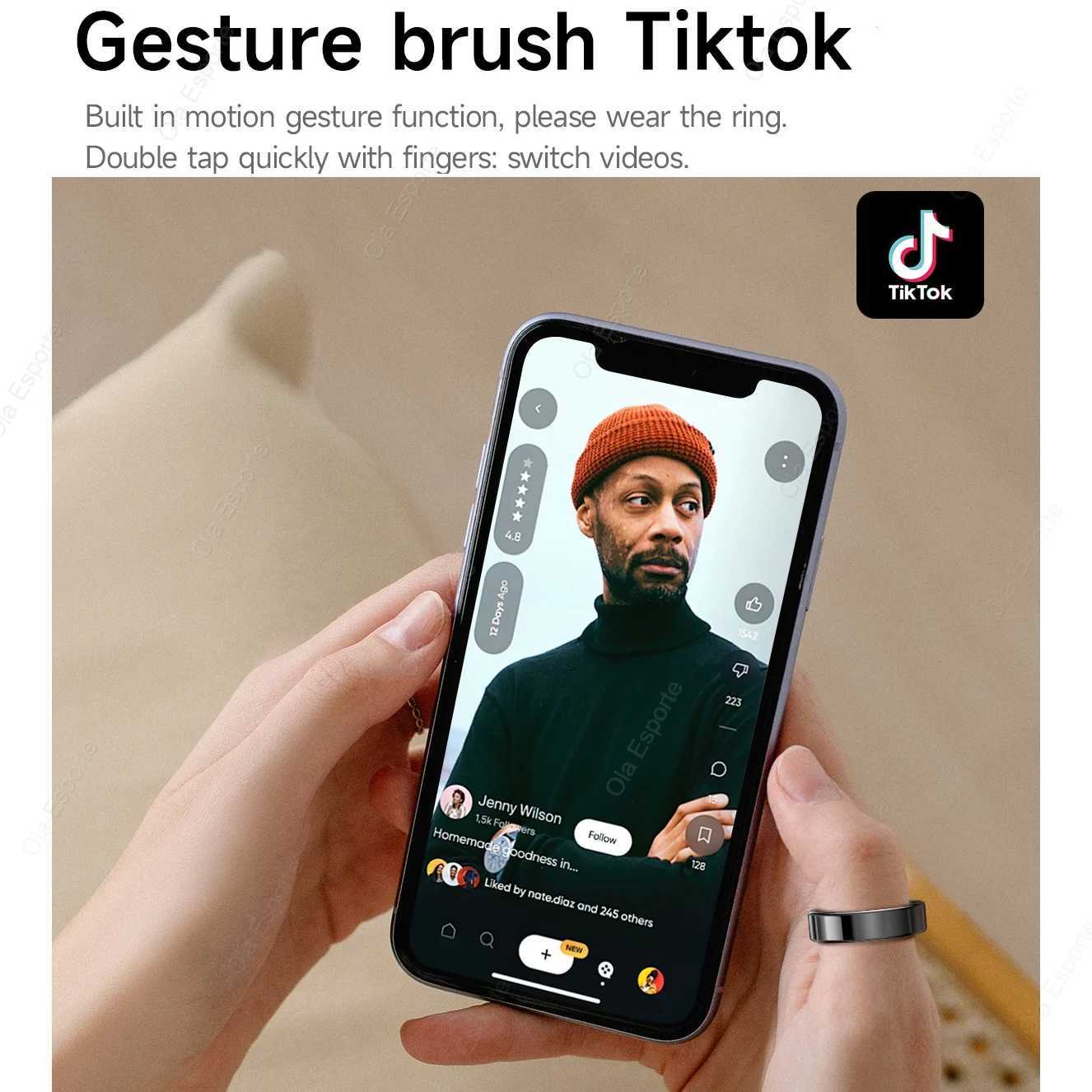 4 Samsung Galaxy Ring 2025 Nev Smart Ring Men Women Bluetooth Health Monitor IP68 5ATM Waterproof Multi-Sport Modes Smartring W250717