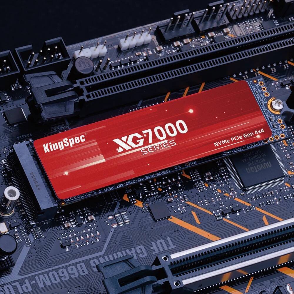 KingSpec SSD M2 PCIe 4.0 NVMe 1TB 2TB 4TB Drive M 2 2280 HDD Nmve Hard Disk PCIe4.0 Gen4 Internal Solid State for PlayStation 5