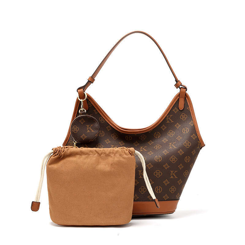 F Underarm Mother-Daughter High-Value Large Capacity Light Luxury Fashion Monogram Single Shoulder Tote Bag for Women