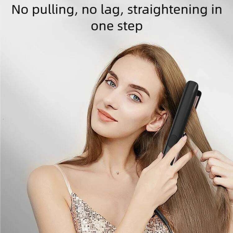 2 in 1 straightener with vibrating anion care 5 temperature settings for all hair types professional curling iron