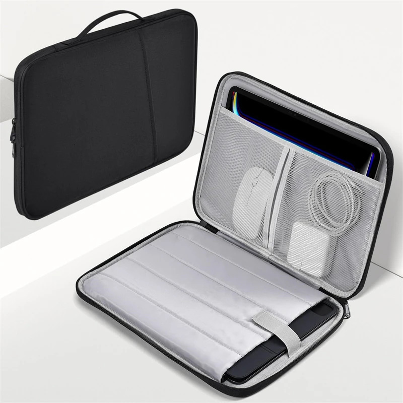 Waterproof Shockproof Handle Bag Laptop Sleeve Case for Air 11 12 13 13.6 Inch M4 M3 M2 Chip Mac Book Cover Accessories 250716
