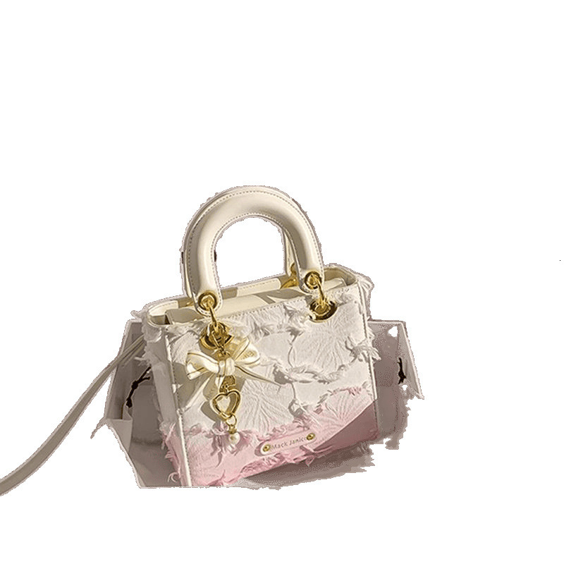 Free Shipping 2025 Summer New Designer Bag Women's Bag Niche Gradient Tassel Women High-end Bag Women Handbag Crossbody Trendy Bag Luxury Shoppin
