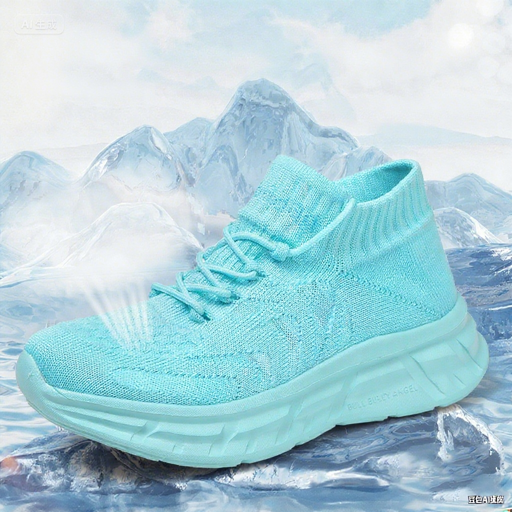 Summer new mesh shoes for fitness walking, lightweight and comfortable, breathable for outdoor exercise.