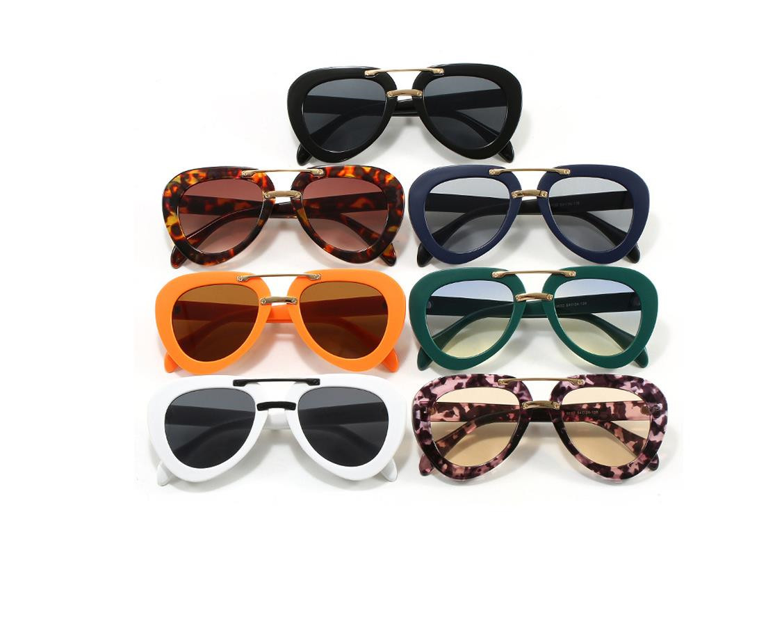 Designer Sunglasses For Women Men Round Style Sunglasses Fashion Classic Sunglasses Luxury Polarized Goggle Pilot PC Frame Oversized UV400 Eyewear SP2