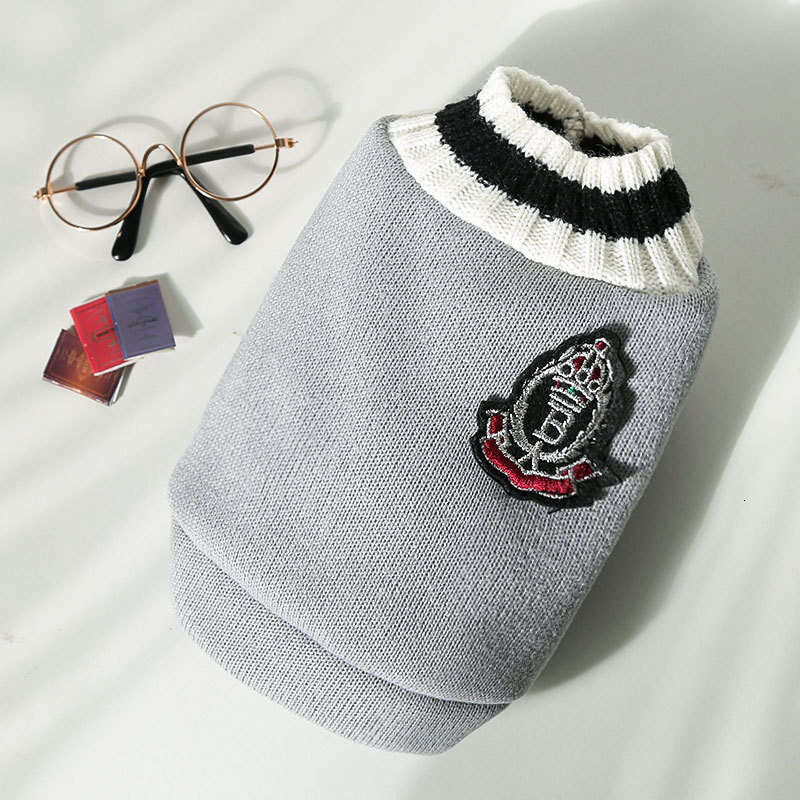 Pet Clothing Dog Clothes Autumn Winter Academy Style Pet Clothing Cat Dog Clothes Vest Teddy Pomeranian Supplies