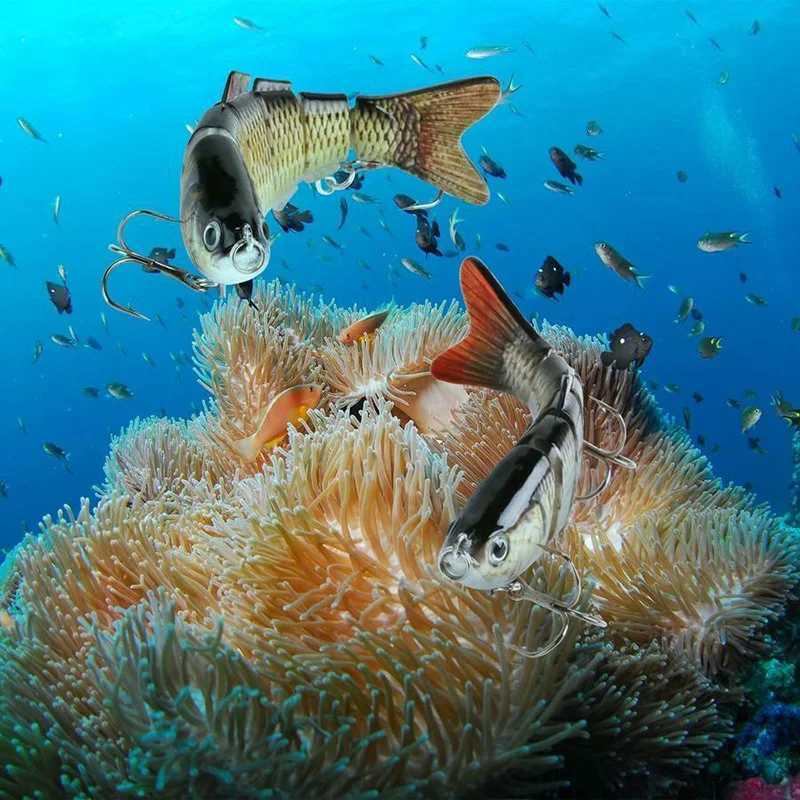 5pcs Bionic Lures random color Realistic fish shape Fishing Bait Float Lure Bionic Bait Accessories for All Kinds of Fish Z250717