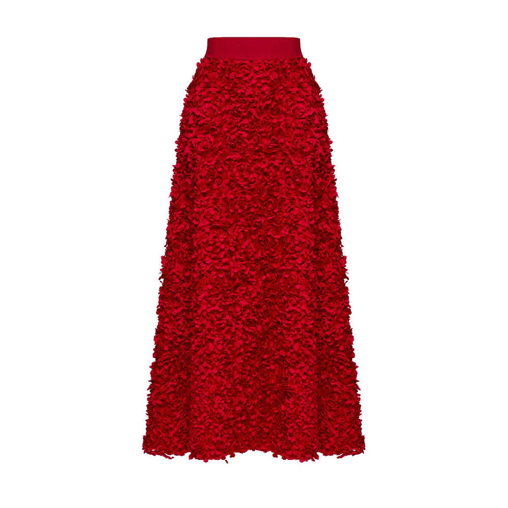 Dress For Women Autumn Winter New Petal Design Long Evening Socialite Skirt B5