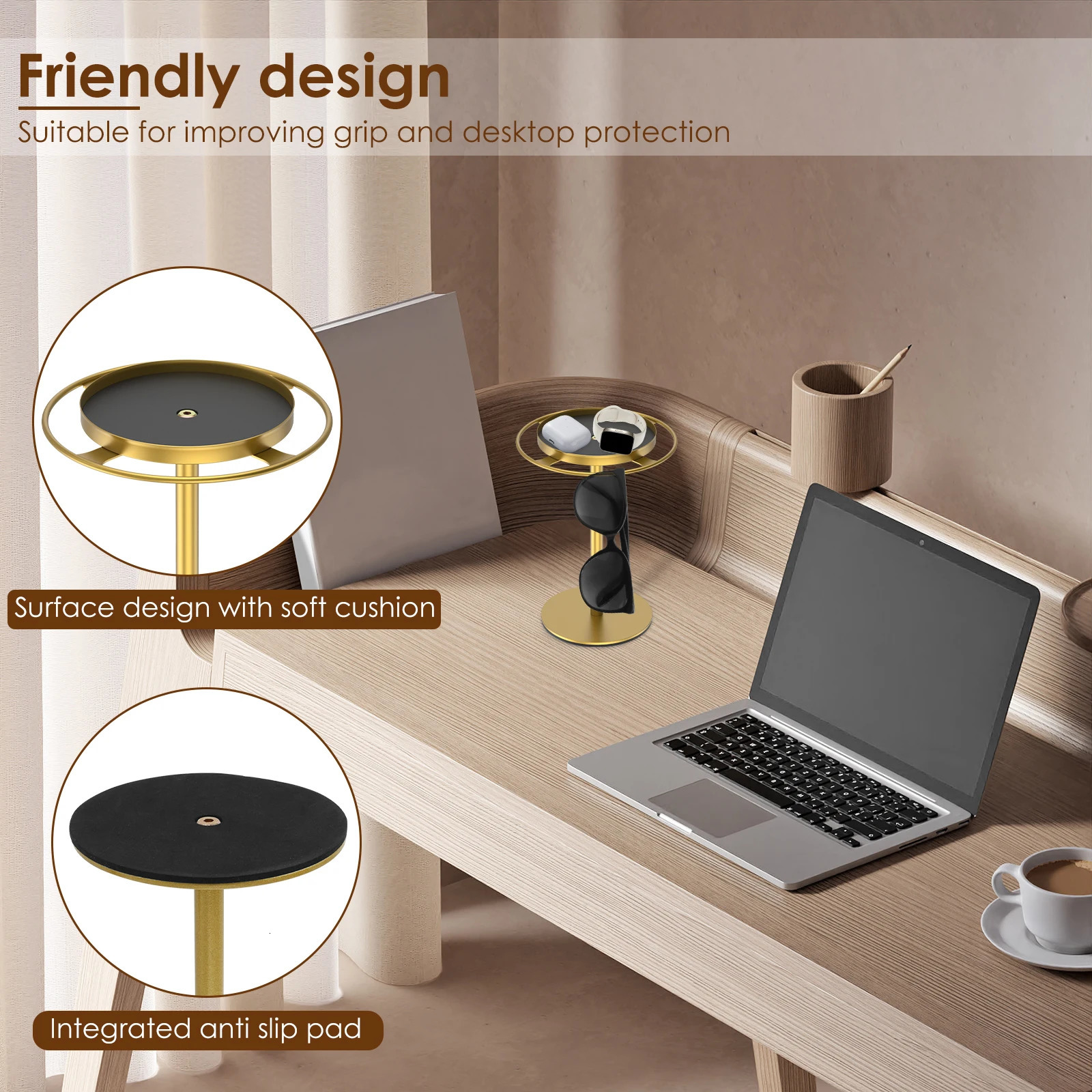 Sunglass Organizer Stainless Steel Eye Glass Display Stand Rust Resistant Glasses Holder With Anti Slip Bottom Jewelry Storage 250716