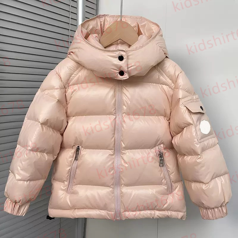 2025 M brand designer Male and Female Children Clothing Down Jacket Winter White Duck Down Jacket Coat Fashion Outdoor Brother and Sister Thick Warm Coat DownJacket