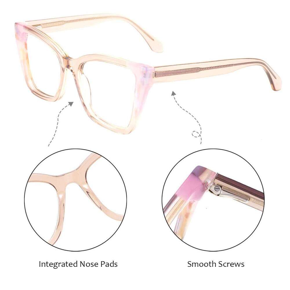 2025 New Fashion Cat Eye Sunglasses for Women Ladies Big Vintage Square Brand Designer Sun Glasses Driving Outdoors Unisex UV400