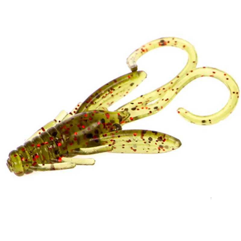 FTK Fishing Lure 20 pcs Insect Baits WobbLEr Soft Jig Gift Wobbling Lifelikelure Swimbait Bass Silicone Saltwater Z250717