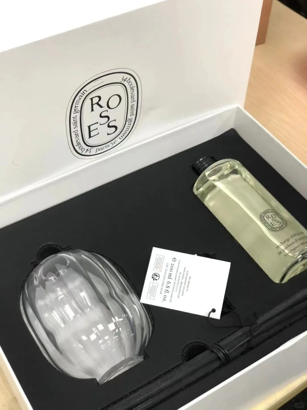 perfume Luxury 34 BAIES TUBEREUSE Rose Essential Oil cologne Reed Diffuser 200Ml - Household Fragrance For Home Air Freshening With Custom Label Free Shipping