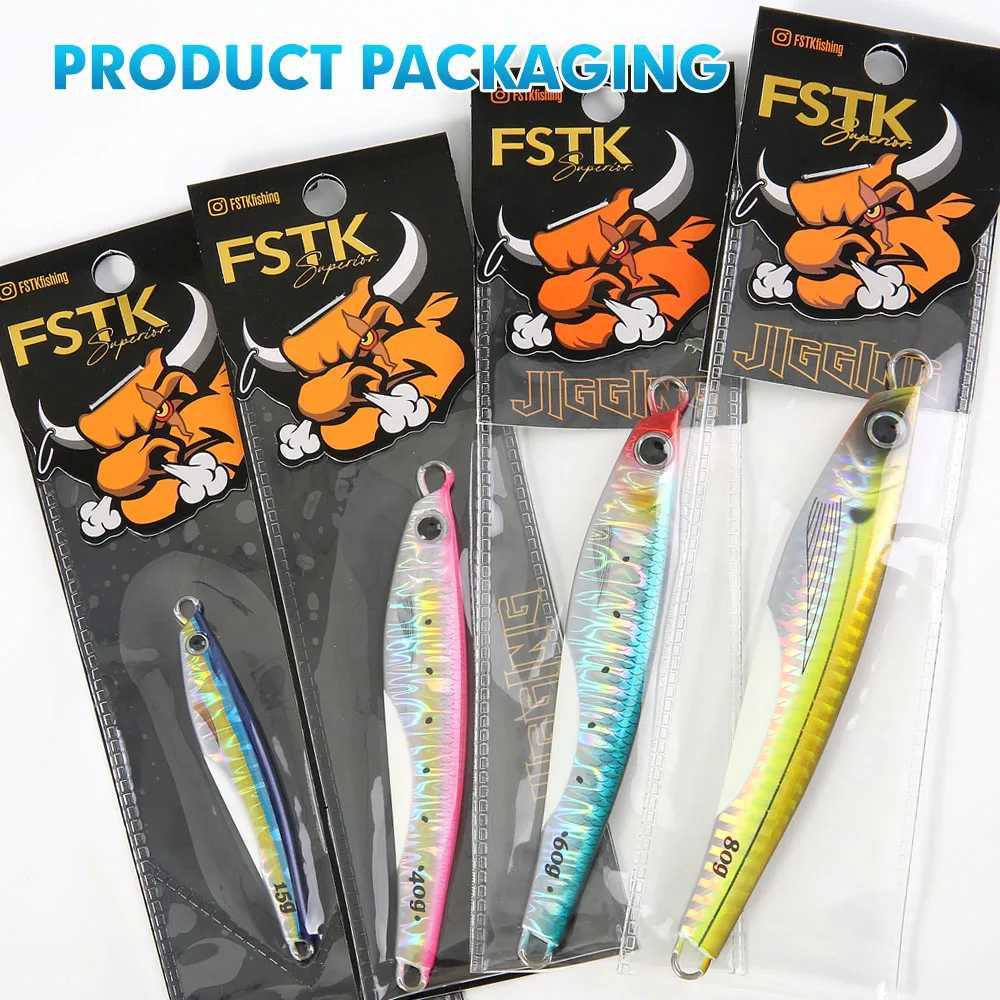 FSTK Sea Bass Lure Jugulou Casting Jig 15g30g40g60g80g Tuna Long Casting Lures Spinning Artificial Bait Spoon Saltwater Fishing Z250717