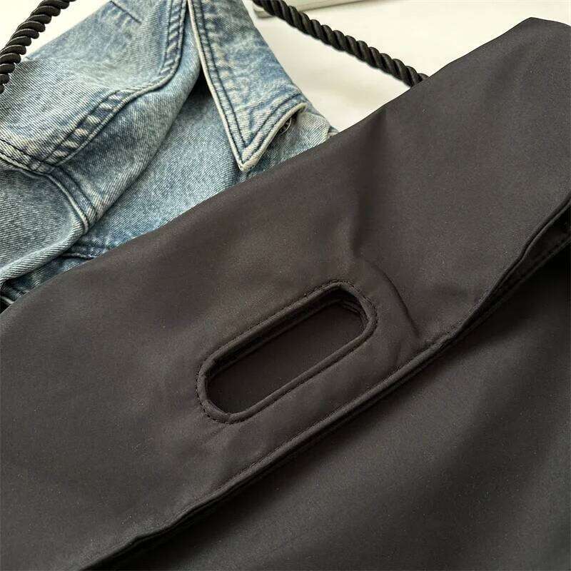2025 Fahion New Girls Daily Cool Women Party Big Size High Capacity Shoulder Bags With Large Pockets Double Zipper For Shopping