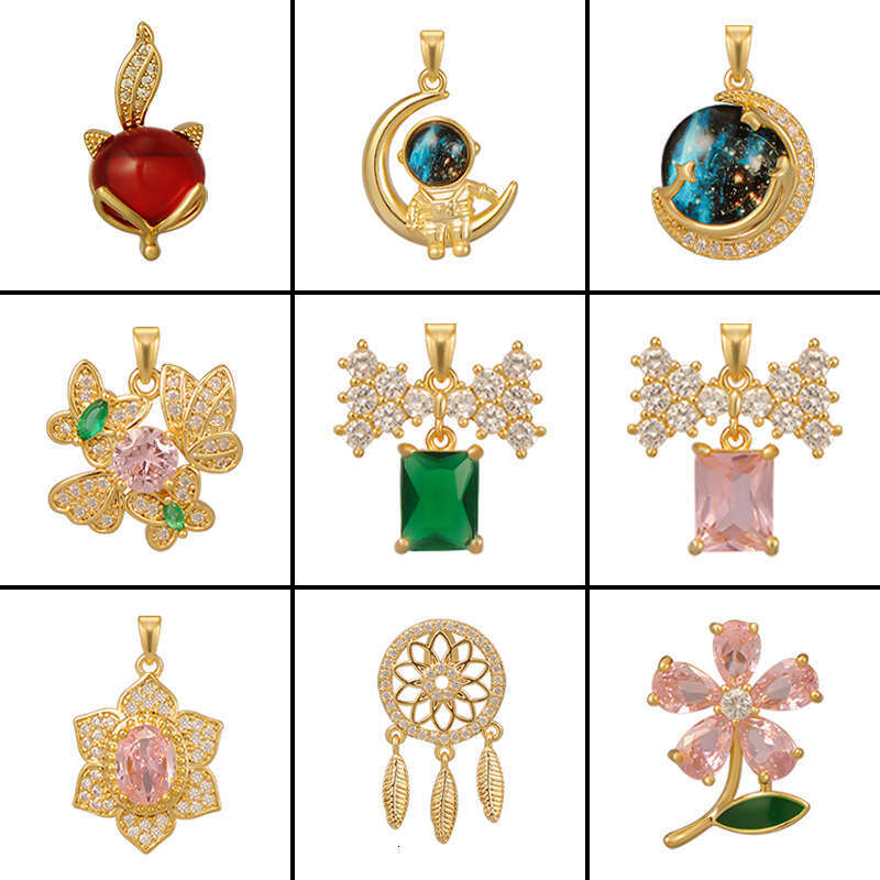 2023 New Live Streaming Exclusive Pendant Fashion Versatile Collarbone Chain Korean Style Elegant Necklace Women's DIY Accessories C4f