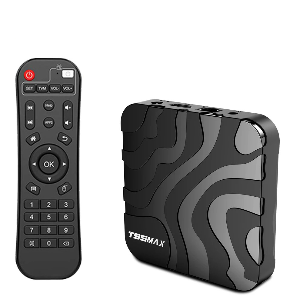 T95 MAX H618 TV BOX Android 12 OS Quad core 6K HD 2.4G&5G Dual Wifi 2GB 16GB 4GB 32GB 100M LAN