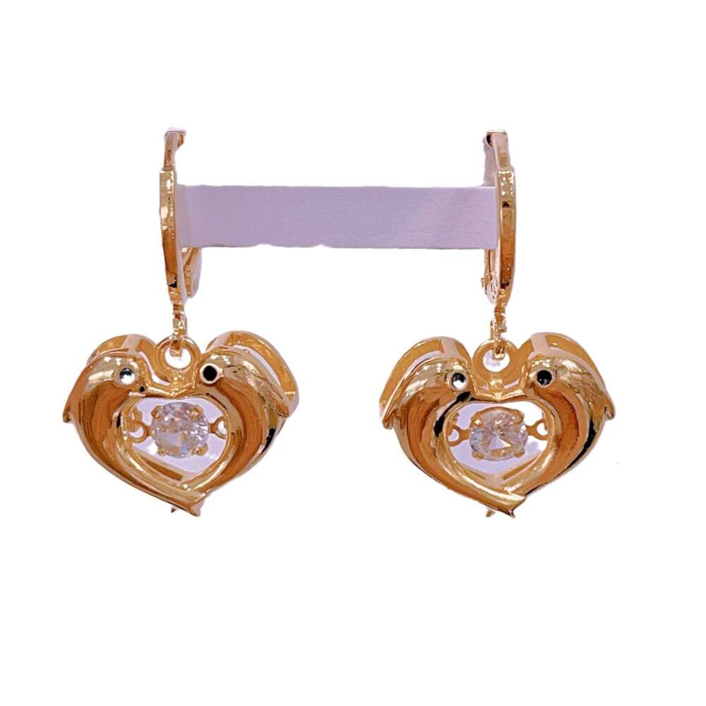 2024 New Smart Earrings Copper Material Tassel Ear Clips Niche Elegant Light High-End Feel Wholesale Dc9